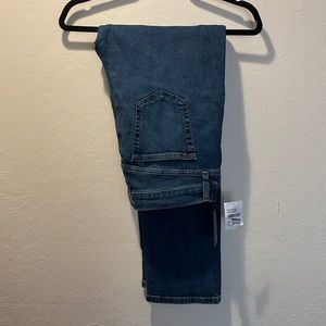 Joes high rise straight ankle jeans